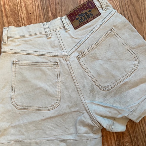 BONGO High Waisted Jean Shorts - Picture 2 of 3